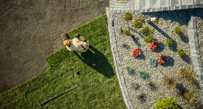 Plantation de jardin Quimper